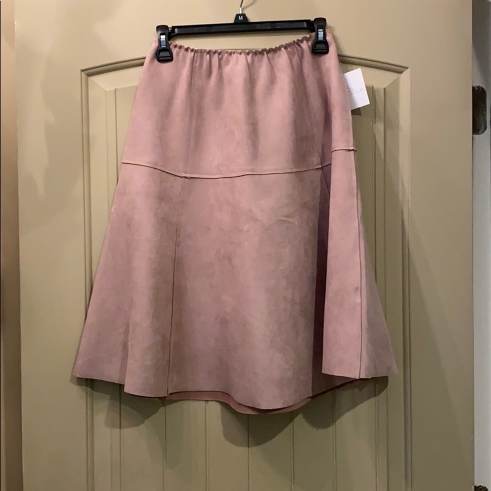 Mauve A-Line Skirt